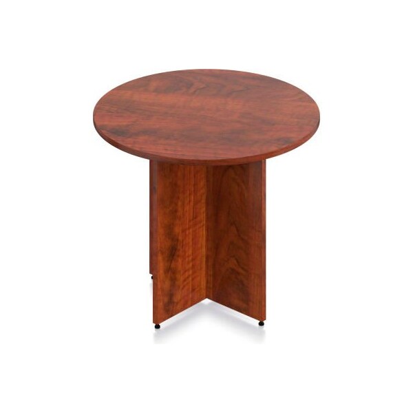 Gec Offices To Go - Round Table - 36"W x 29-1/2"H - Dark Cherry SL36R-ADC - main